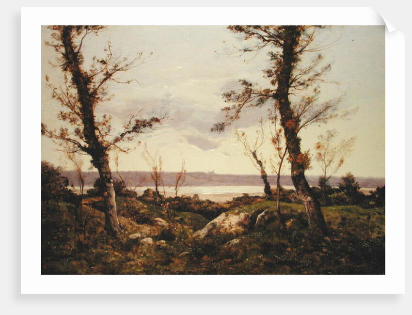 The Estuary, 1895 by Henri-Joseph Harpignies