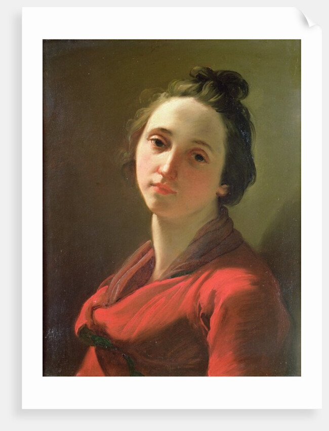 Portrait of Giovanna Spisani, the artist's wife by Gaetano Gandolfi