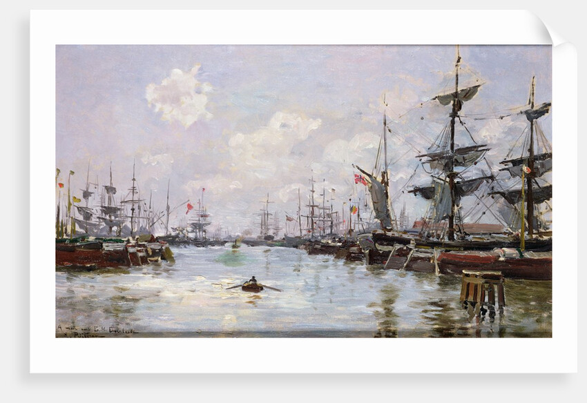 The Port by Edmond Petitjean