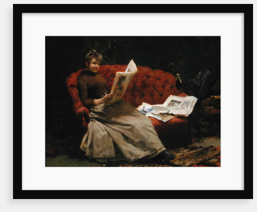 Lady Reading by Ernest Sigismund Witkamp