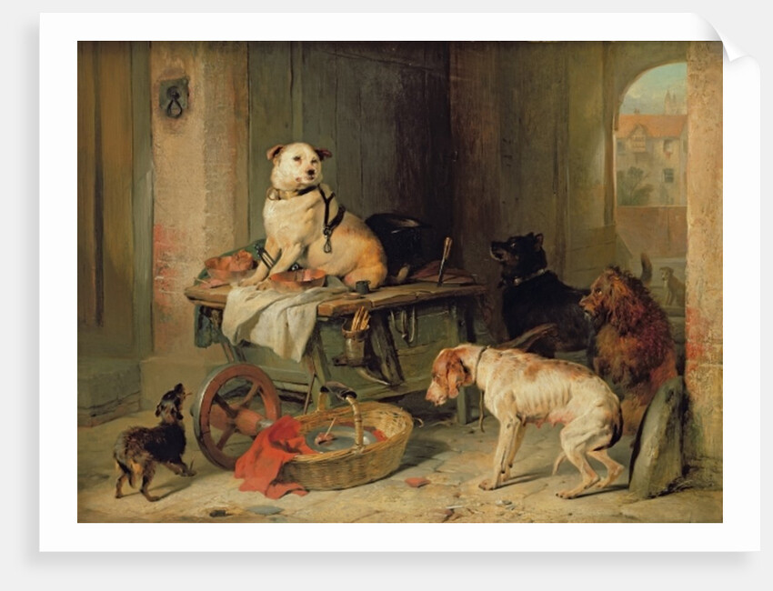 A Jack in Office, c.1833 by Edwin Landseer
