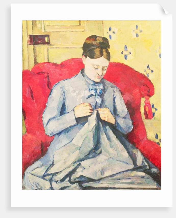 Portrait of the Artist's Wife, 1877 by Paul Cezanne