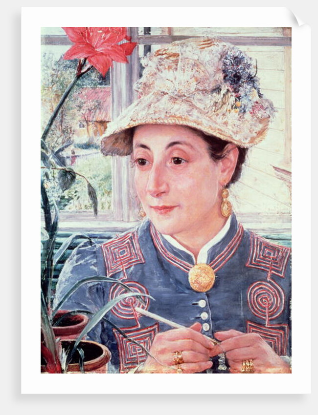 Jeanette Rubenson, 1883 by Ernst Josephson