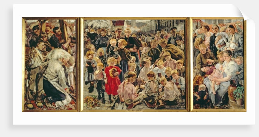 The Three Ages of a Working Man, 1895 by Leon Henri Marie Frederic