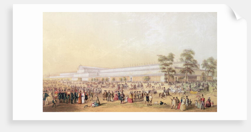 View of the Crystal Palace by George Baxter