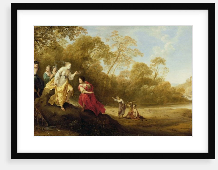 The Crowning of Mirtillo by Dirck van der Lisse