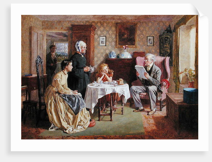 News from the War, 1867 by Charles Green