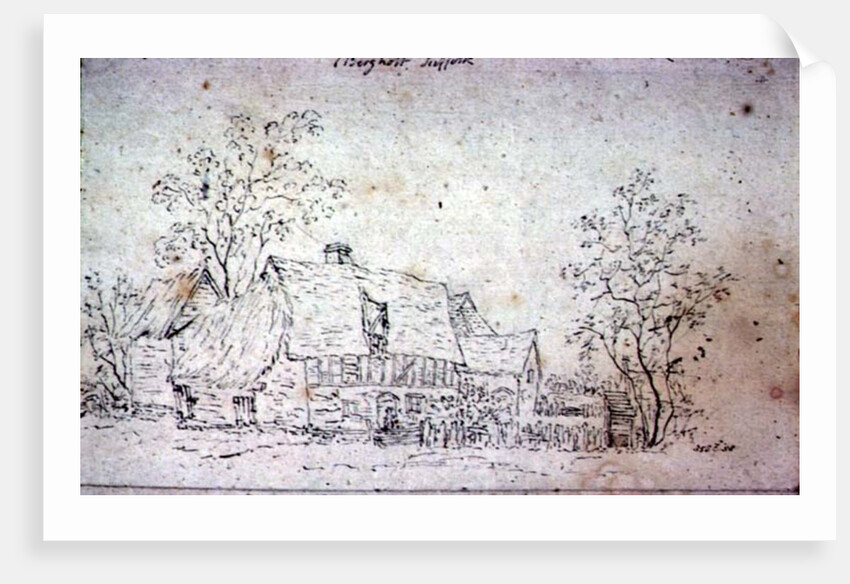 Cottage at East Bergholt by John Constable