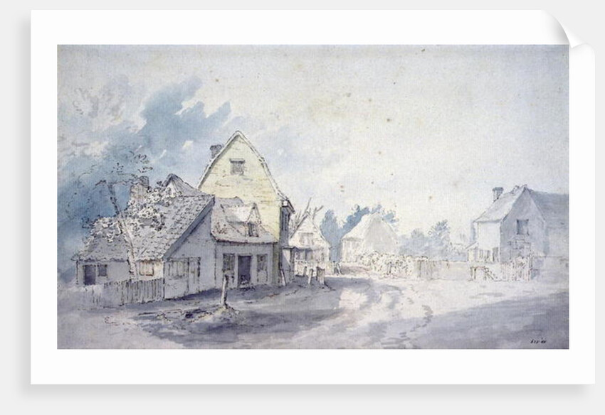 East Bergholt Street, East Bergholt by John Constable