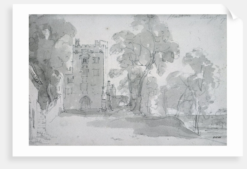 Haddon Hall by John Constable