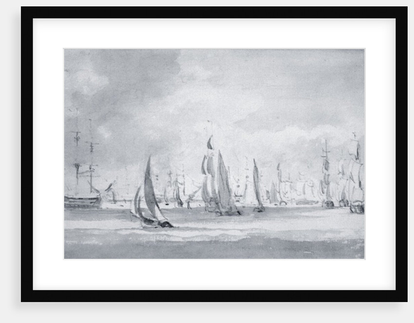 Shipping in the Thames by John Constable