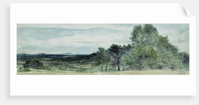 A View at Hursley, Hampshire, 1804 by John Constable