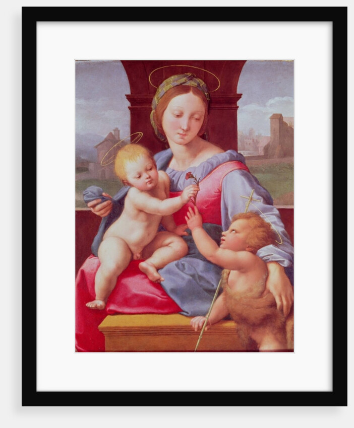 The Madonna and Child with the Infant Baptist, c.1510-11 by Raphael