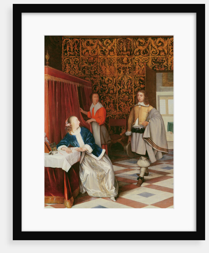 The Message by Eglon Hendrick van der Neer