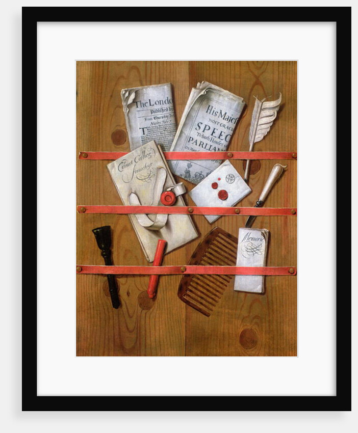 Trompe l'oeil, 1702 by Evert Collier