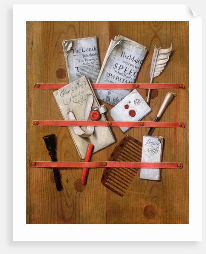 Trompe l'oeil, 1702 by Evert Collier