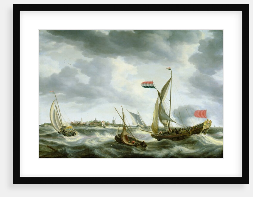 Ships at Sea by Bonaventura Peeters