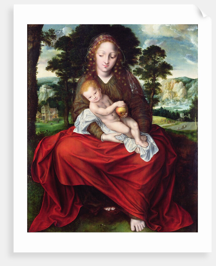 Madonna and Child by Jan Massys or Metsys