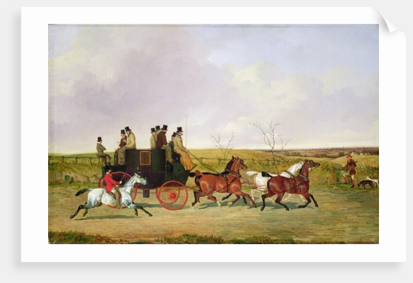 Horse and Carriage, c.1820-30 by David of York Dalby
