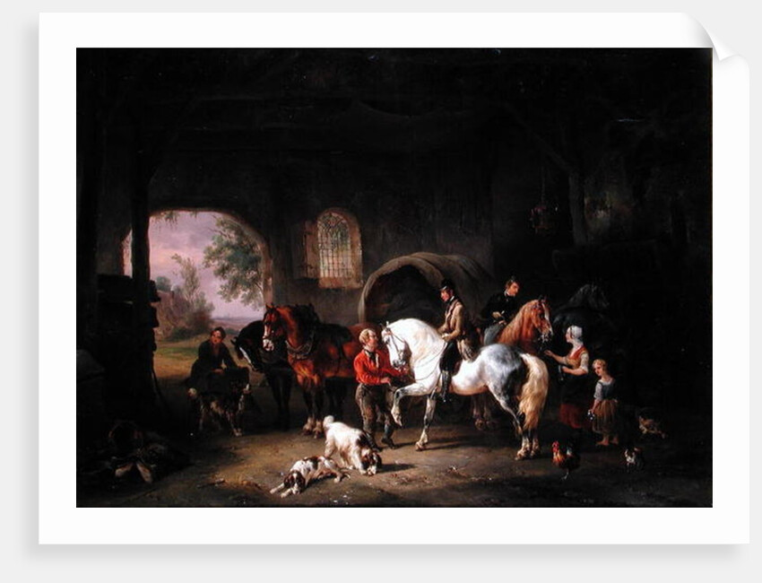 Stable Interior by Wouter Verschuur