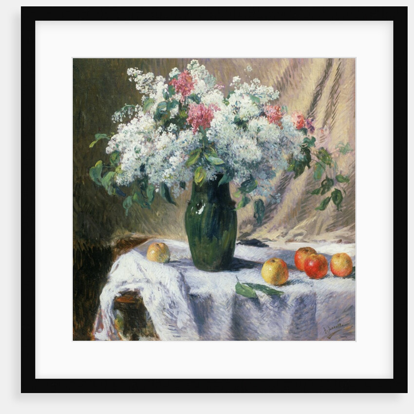 Vase of flowers by Henri Lerolle
