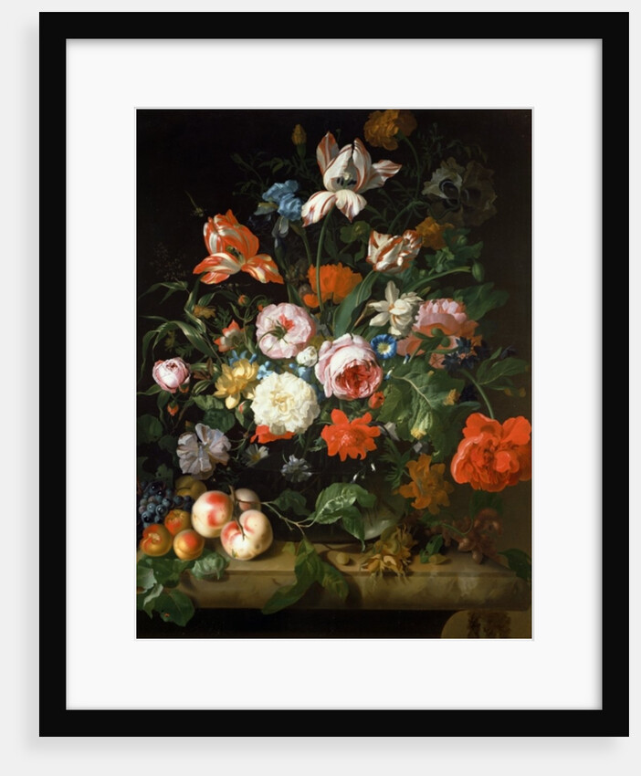 Still life with flowers by Rachel Ruysch