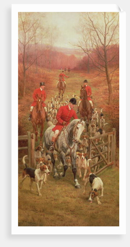 On the Scent, 1906 by Edward Algernon Stuart Douglas