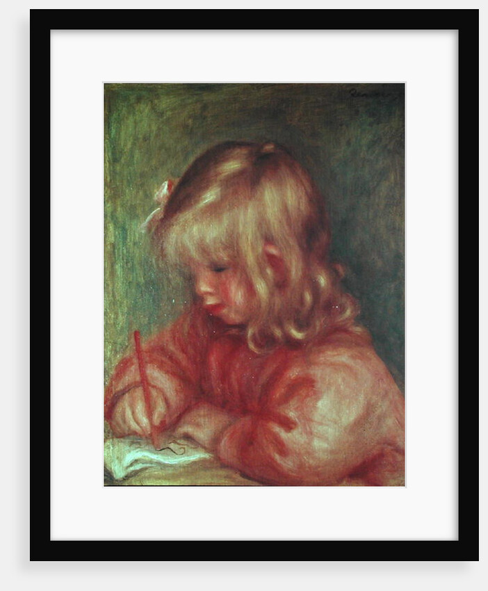 Child Drawing, 1905 by Pierre Auguste Renoir