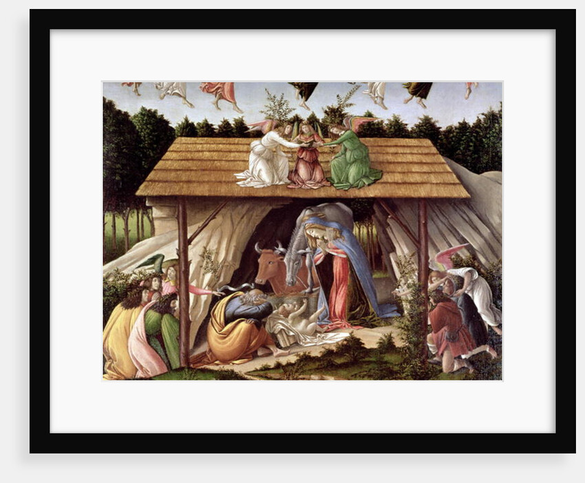 Mystic Nativity, 1500 by Sandro Botticelli