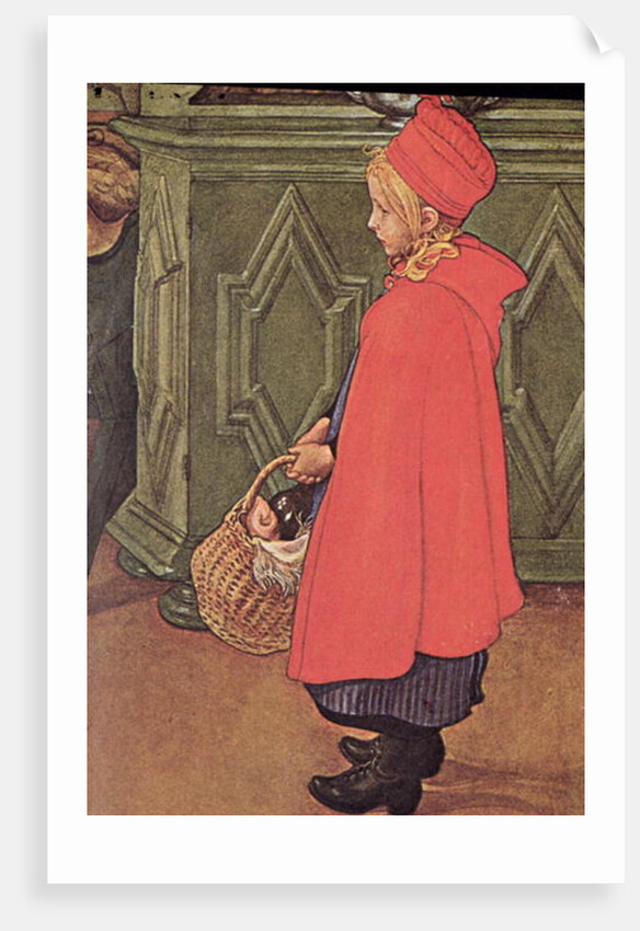 Bringing Home the Shopping by Carl Larsson