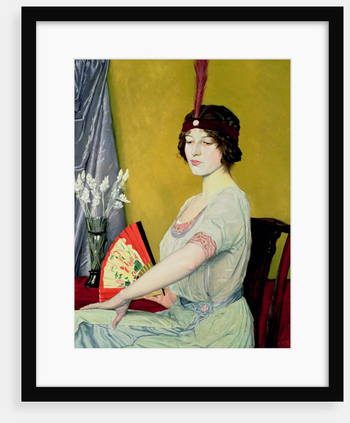 The Japanese Fan, 1914 by William Strang