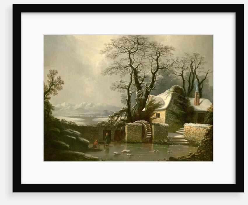 The Frozen Mill Race by George of Chichester Smith