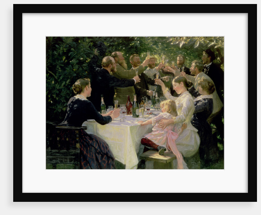 Hip Hip Hurrah! Artists' Party at Skagen, 1888 by Peder Severin Kroyer