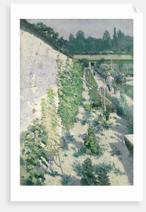 Garden in Grez, 1884 by Karl Fredrick Nordstrom