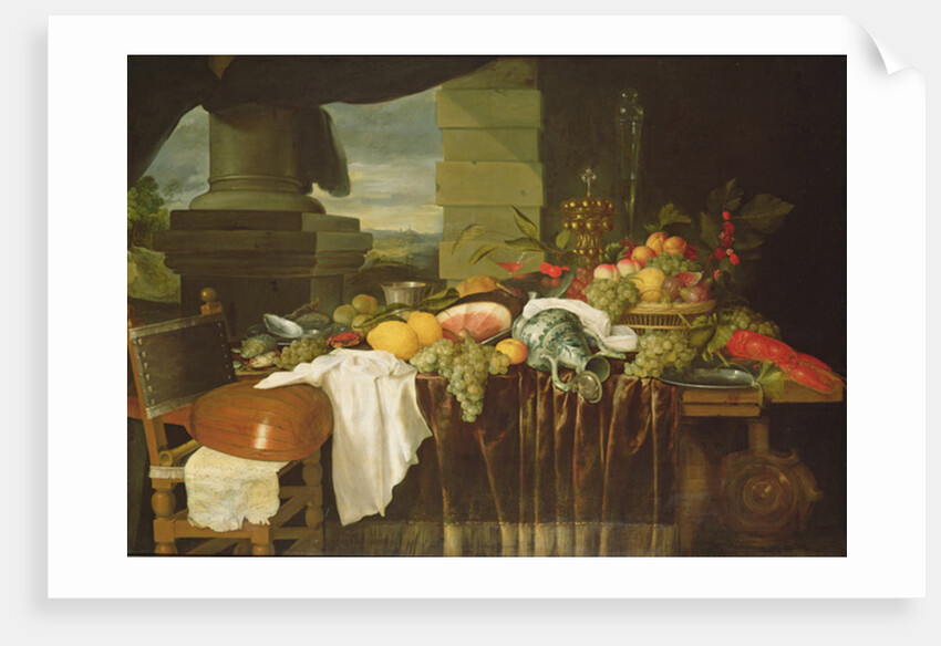 Banquet Still Life by Andries Benedetti