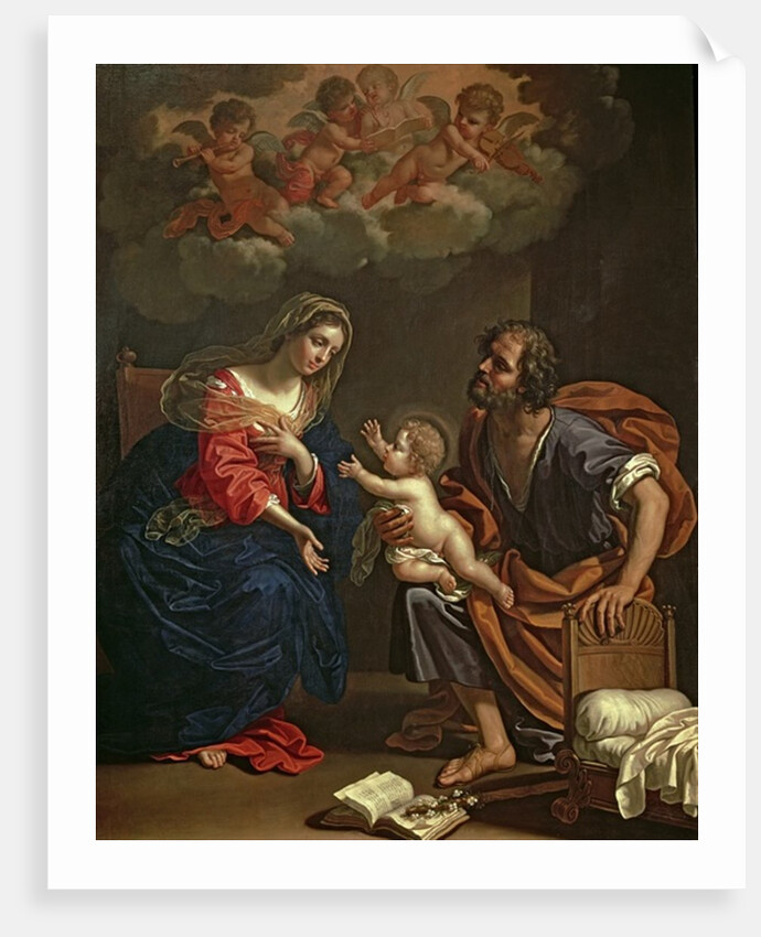 The Holy Family by Benedetto the Younger Gennari