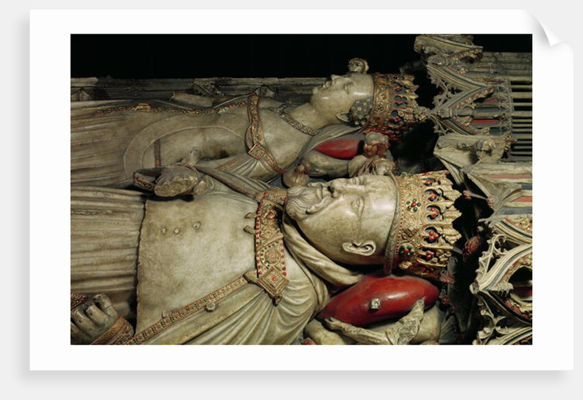 Effigy of Henry IV on his Tomb in Canterbury Cathedral by English School
