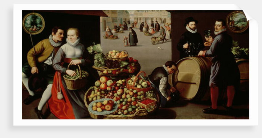 Fruit Market by Lucas van Valckenborch