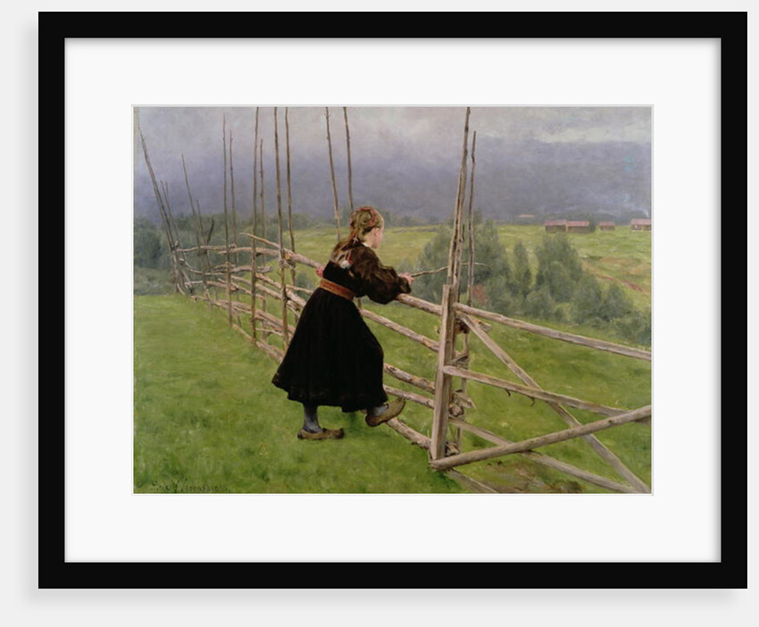 On the Plain by Karl Fredrick Nordstrom