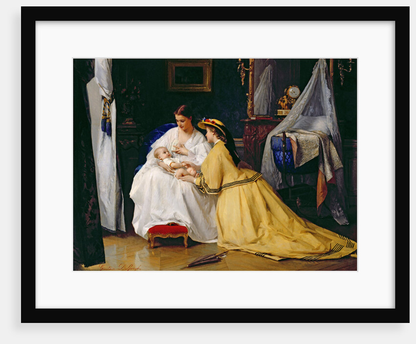 First Born, 1863 by Gustave Leonard de Jonghe