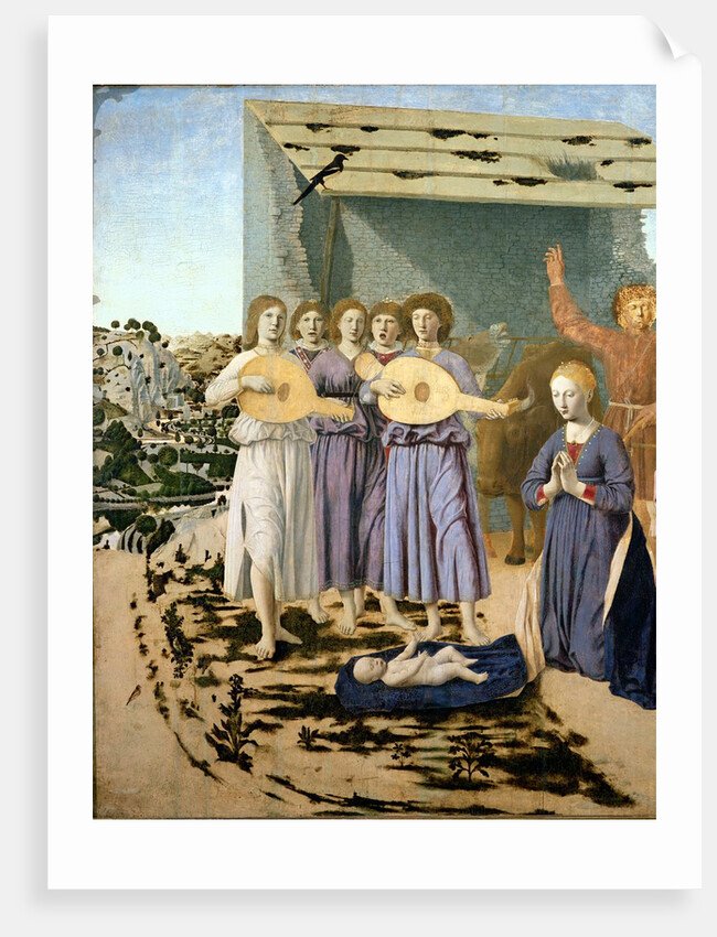 Nativity, 1470-75 by Piero della Francesca