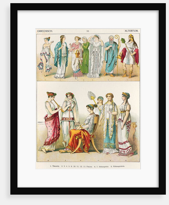 Greek Theatrical Dress by Albert Kretschmer