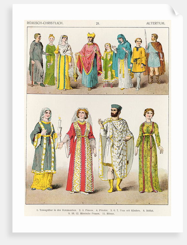 Christian Roman Dress by Albert Kretschmer