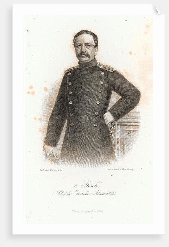 Albrecht von Stosch in the 'Allgemeine Moden-Zeitung', Leipzig, 1872 by German School