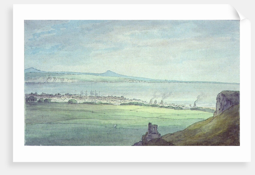 Leith, with Kirkaldy on the coast of Fifeshire by John White Abbott