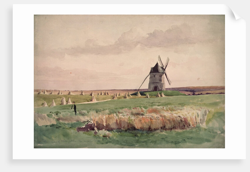 The Battlefield of Crecy, 26 August, 1346 by John Absolon