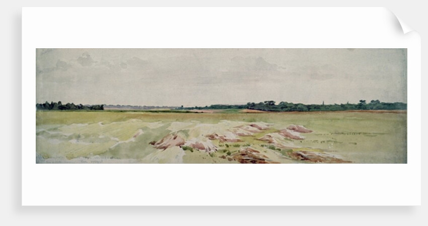 Battlefield of Agincourt, 25th October 1415 by John Absolon