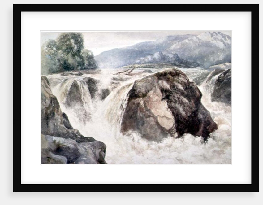 A Waterfall by Sheldon Burrows Adams