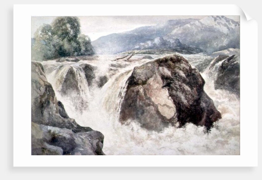 A Waterfall by Sheldon Burrows Adams