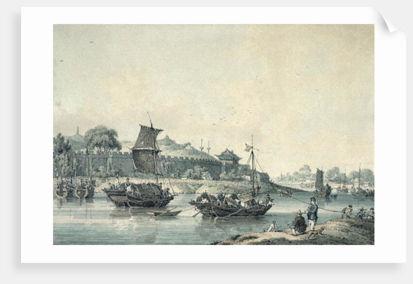 On one of the rivers of China by William Alexander